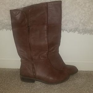 Brown Knee-high boots